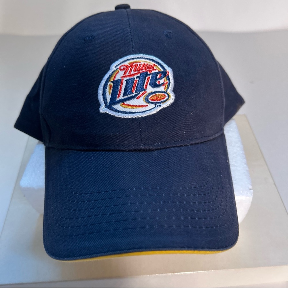 Miller Lite Navy Blue Baseball Cap
